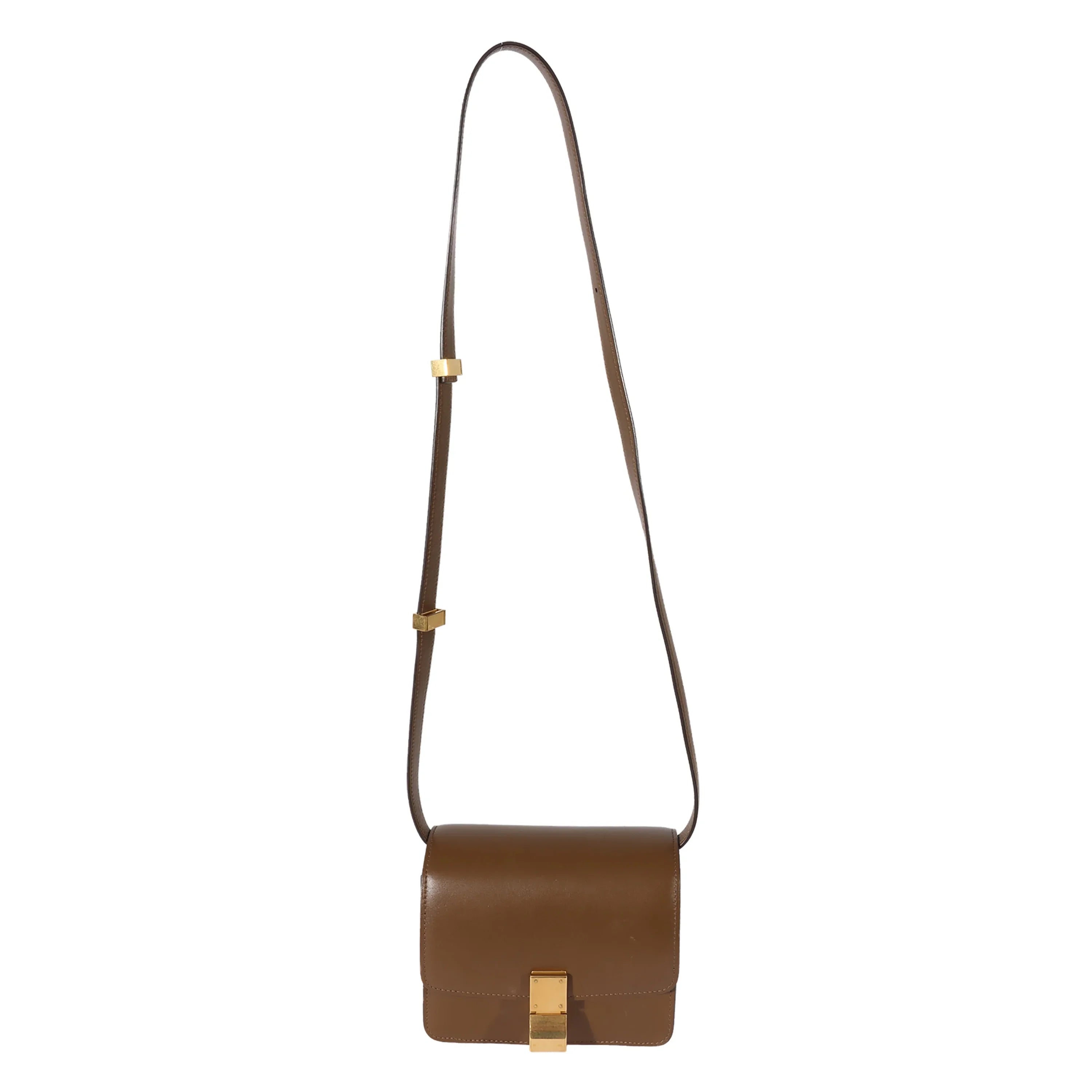 Celine Brown Smooth Leather Small Box Bag Pre-Owned - Exclusive Design