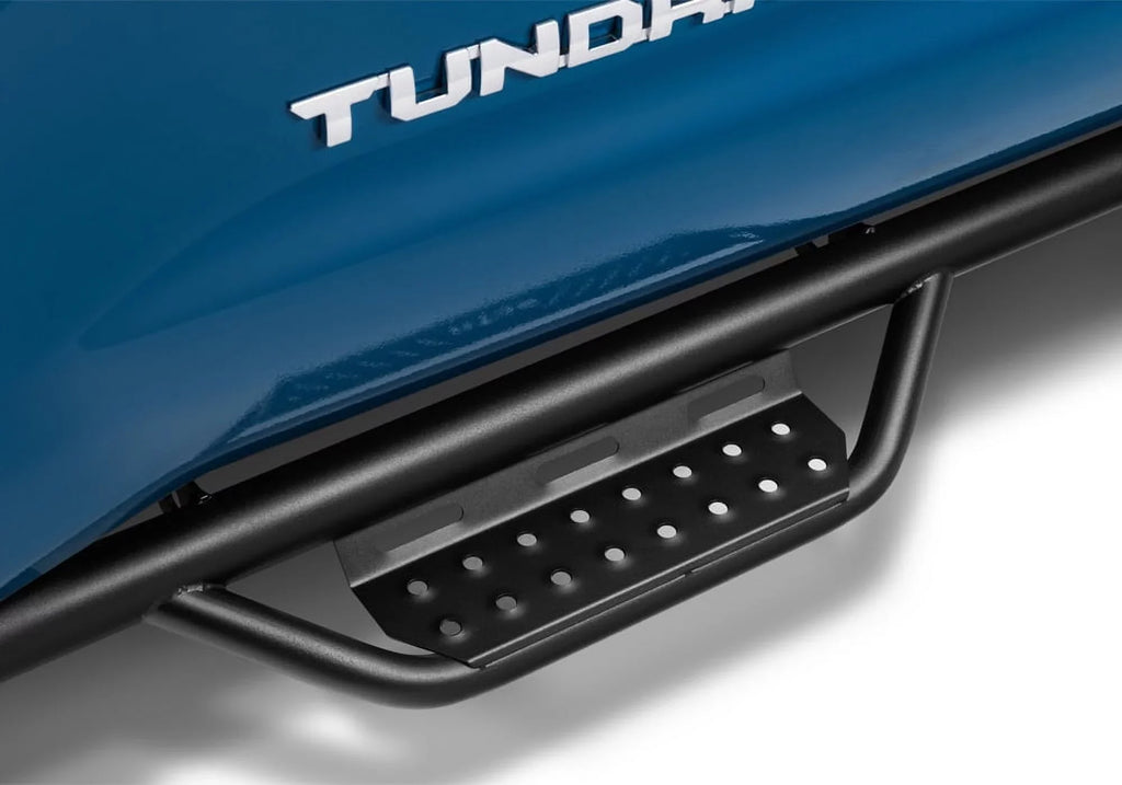 N-Fab by RealTruck Nerf Steps Rs | Textured Black, Cab Length | 319418112 | Compatible with 2019-2020 Ford Ranger Crew Cab All Beds, SRW Gas - Exclusive Design