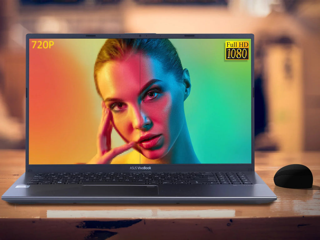 Vivobook X512JA Laptop, 15.6" FHD Display, i7-1065G7 Upto 3.9GHz, 20GB RAM, 512GB NVMe SSD + 500GB HDD, HDMI, Card Reader, Wi-Fi, Bluetooth, Windows 10 Pro S