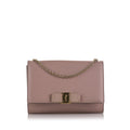 Pre-Owned Authenticated Ferragamo Small Vara Ginny Crossbody Calf Leather Pink Crossbody Bag Unisex (Good) - Exclusive Design