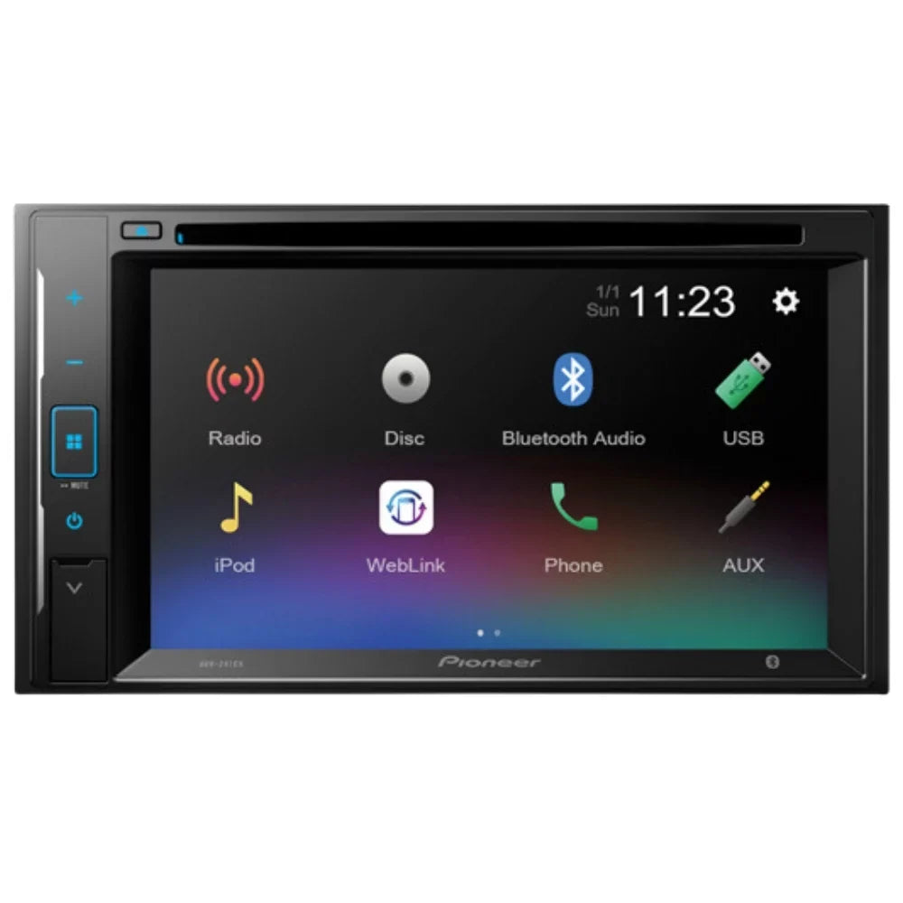 Stylish KIT4791 Bundle for 2008-2012 Chevrolet Malibu W/ Pioneer Double DIN Car Stereo with Bluetooth/Backup Camera/Installation Kit/in-Dash DVD/CD AM/FM 6.2" WVGA Touchscreen Digital Media Receiver