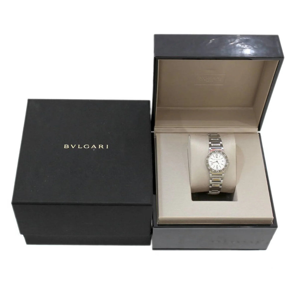 Stylish Pre-Owned BVLGARI Bulgari Bvlgari BB26 quartz watch wristwatch (Good)