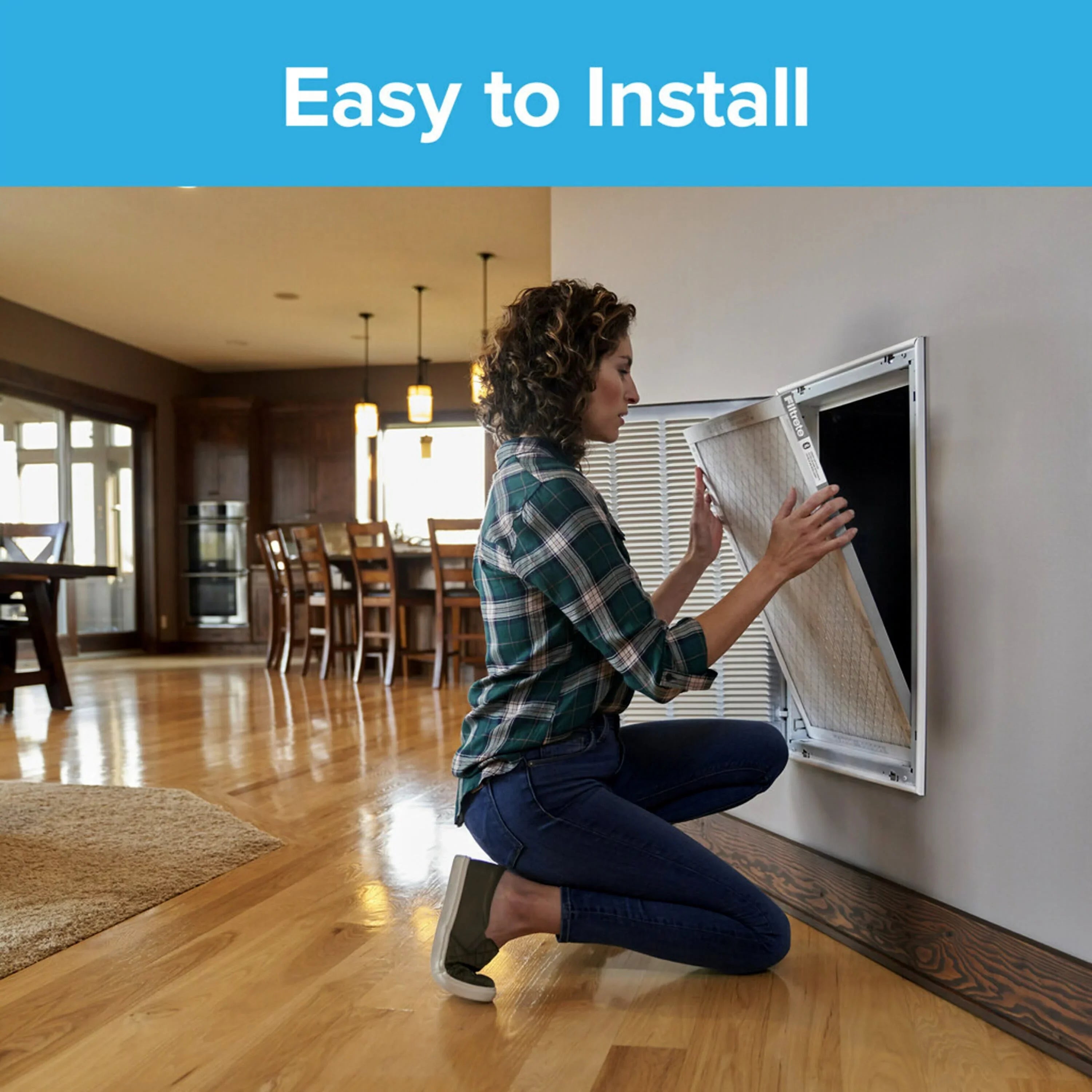Filtrete by 3M 18x25x1, MERV 11, Allergen Reduction HVAC Furnace Air Filter, 1200 MPR, 4 Filters - Exclusive Design