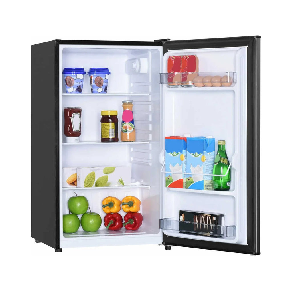 Stylish Danby DAR032B2SLM 3.2 cu. ft. Compact Refrigerator - Stainless Steel