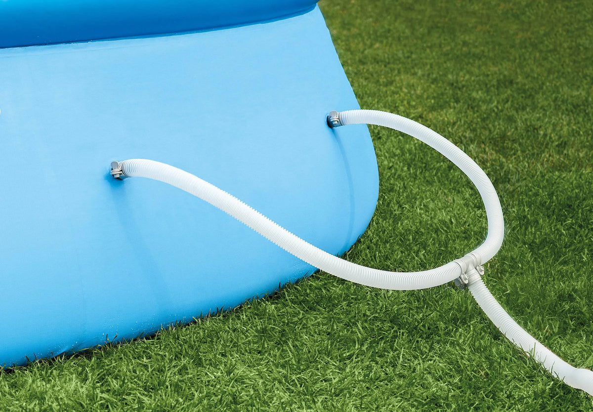 Intex 13' x 32" Easy Set Inflatable Outdoor Pool with Filter Pump & Cover - Exclusive Design