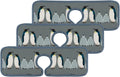 Stylish Bestwell 3PCS Faucet Absorbent Mat, Sea Bird Penguin Washable Sink Splash Guard Drip Catcher, Kitchen Bath Countertop Sinkmat Microfiber Drying Mats