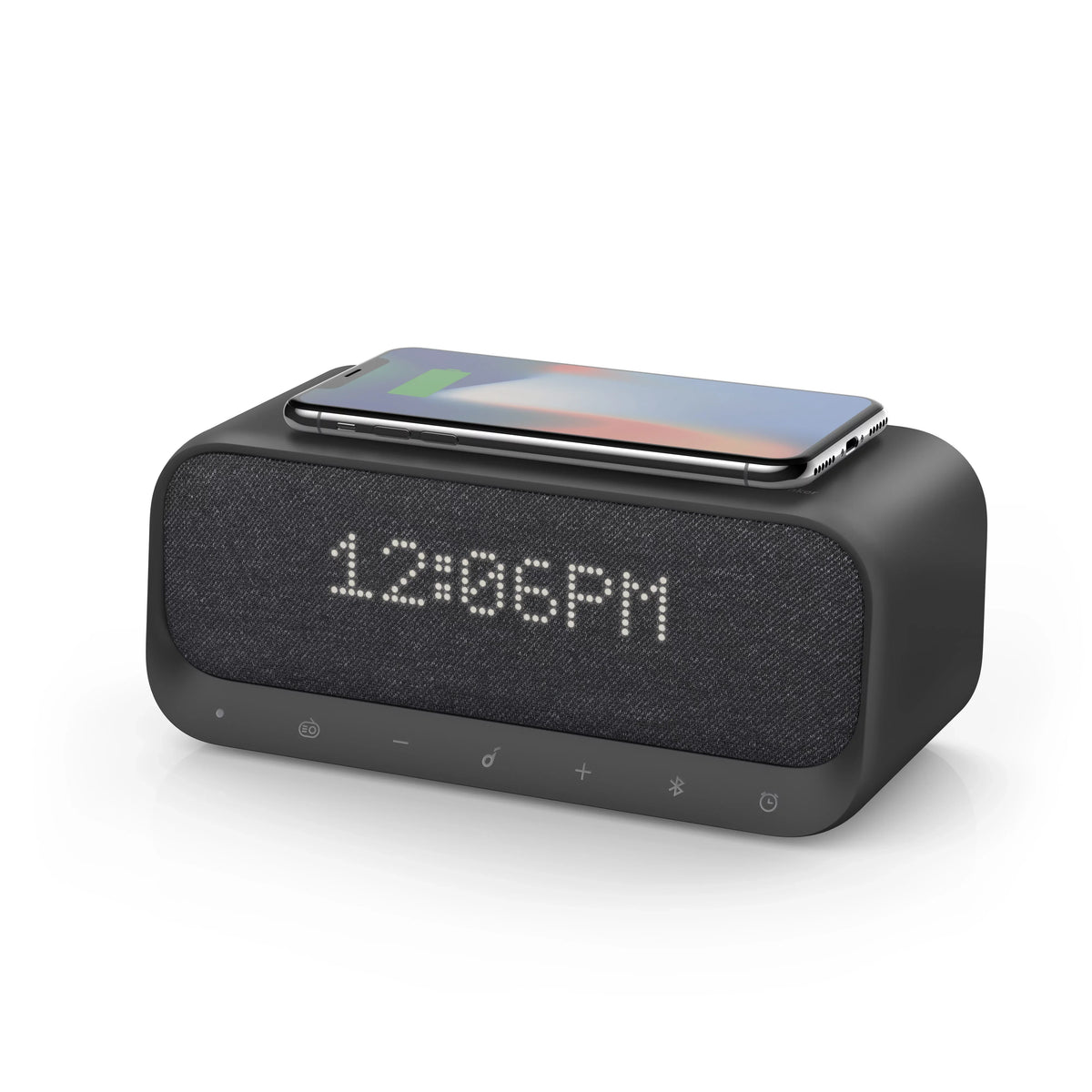 Anker SoundCore Wakey Bedside Speaker, Black - Exclusive Design