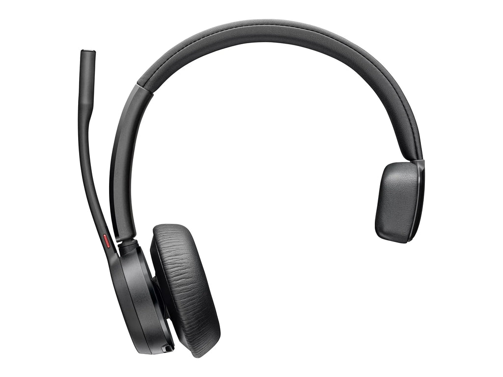 Poly Voyager 4310 USB-AHeadset + BT700 dongle TAA - Google Assistant, Siri - Mono - USB Type A - Wired/Wireless - Bluetooth - 164 ft - 20 Hz - 20 kHz - On-ear, Over-the-head - Monaural - Supra-aura... - Exclusive Design