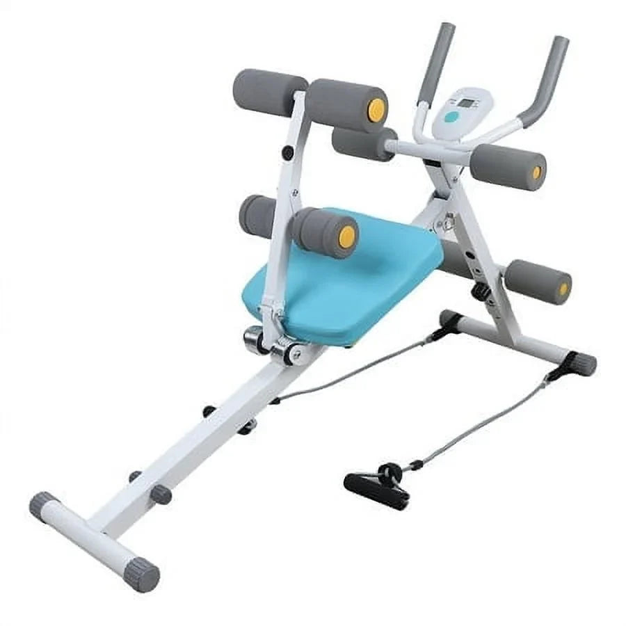 Ab Abdominal Exercise Machine Cruncher Trainer Body Shaper Gym Equipment 2 IN 1