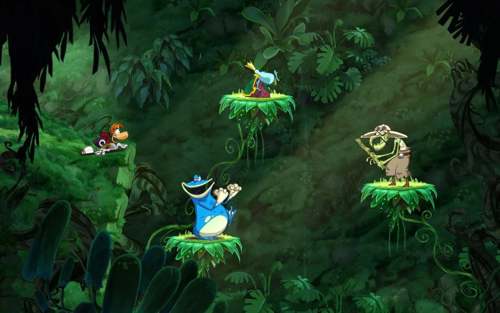 Stylish Ubisoft Rayman Origins (Nintendo Wii)