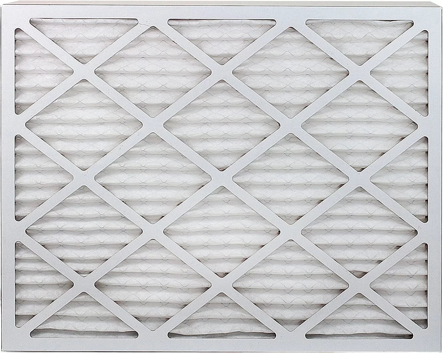 Filterbuy 24x30x1 MERV 8 Pleated HVAC AC Furnace Air Filters (2-Pack) - Exclusive Design