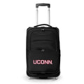 MOJO Black UConn Huskies 21" Softside Rolling Carry-On Suitcase