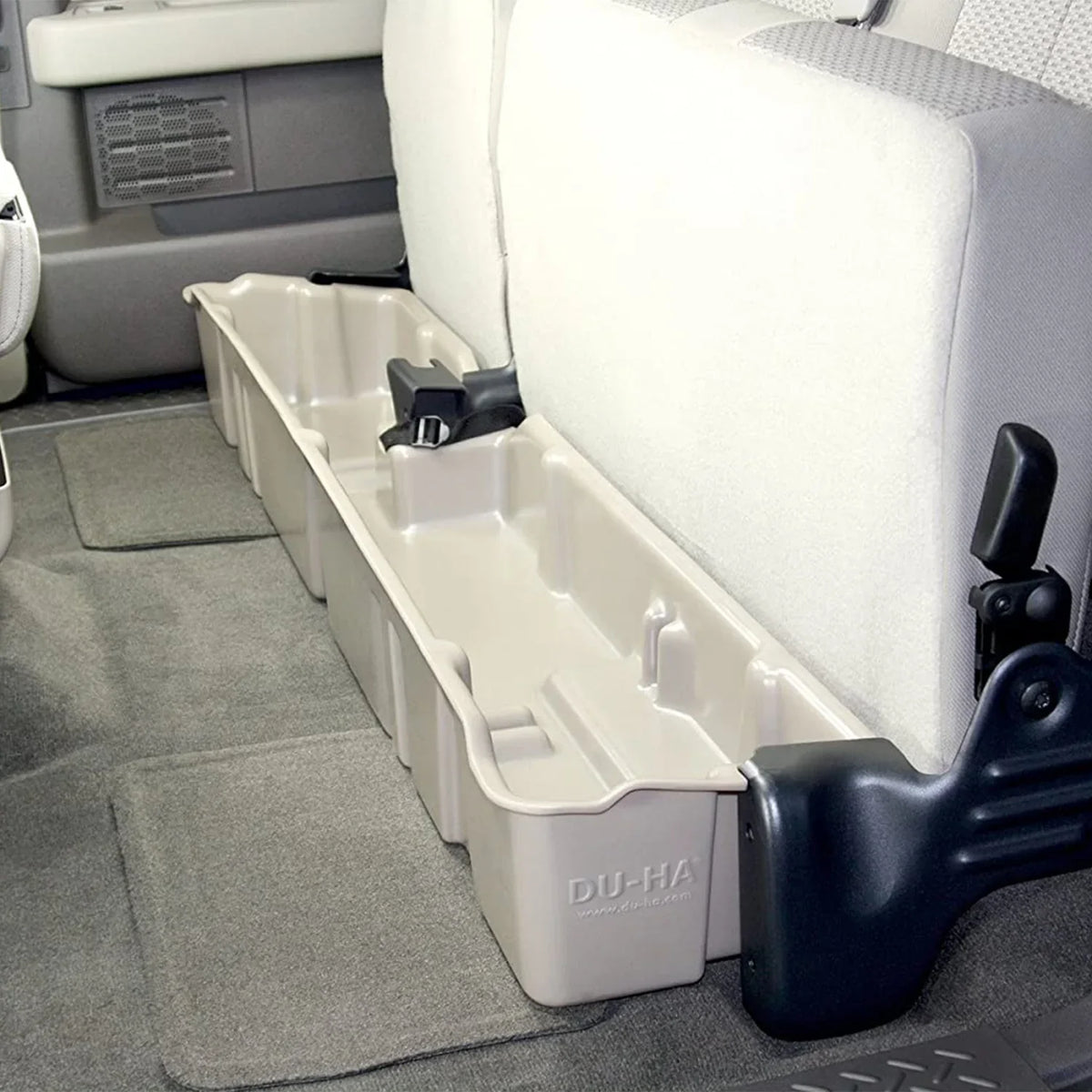 DU-HA 20096 DU-HA Underseat Storage; Incl. Gun Rack/Organizer; Vehicles w/o Factory Subwoofer; Gray; Fits select: 2013-2014 FORD F150 SUPER CAB, 2011-2012 FORD F150