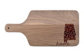 Creative Products Floral Home State - Alabama 17 x 8 Walnut Paddle Cutting Board - Exclusive Design