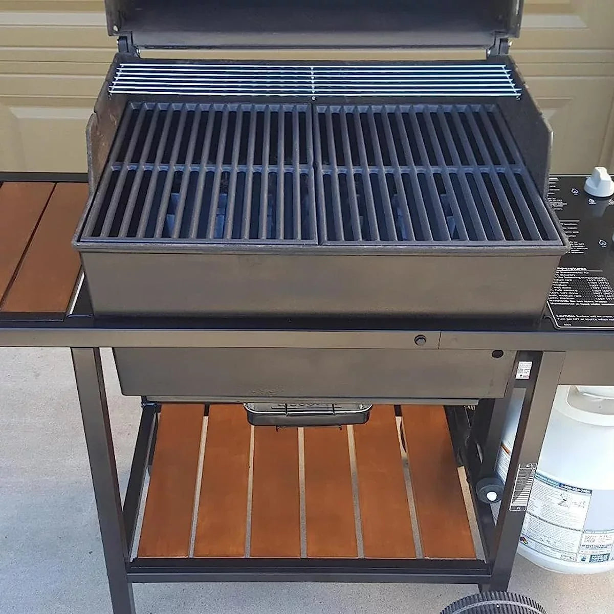 AOREWTGGH 7513 Grill Warming Rack for Weber Spirit 700, Genesis Silver B&C, 7513/88719 304 Stainless Steel Warming Rack Replacement for Weber Genesis 1000-5500, Gold B & C, 24.9 x 4.7 x 4 in - Exclusive Design