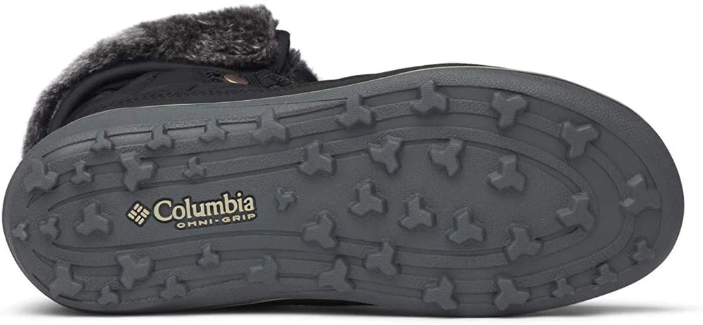 Columbia Women's Heavenly Shorty Omni-Heat Snow Boot, 10, Black/Kettle - Exclusive Design