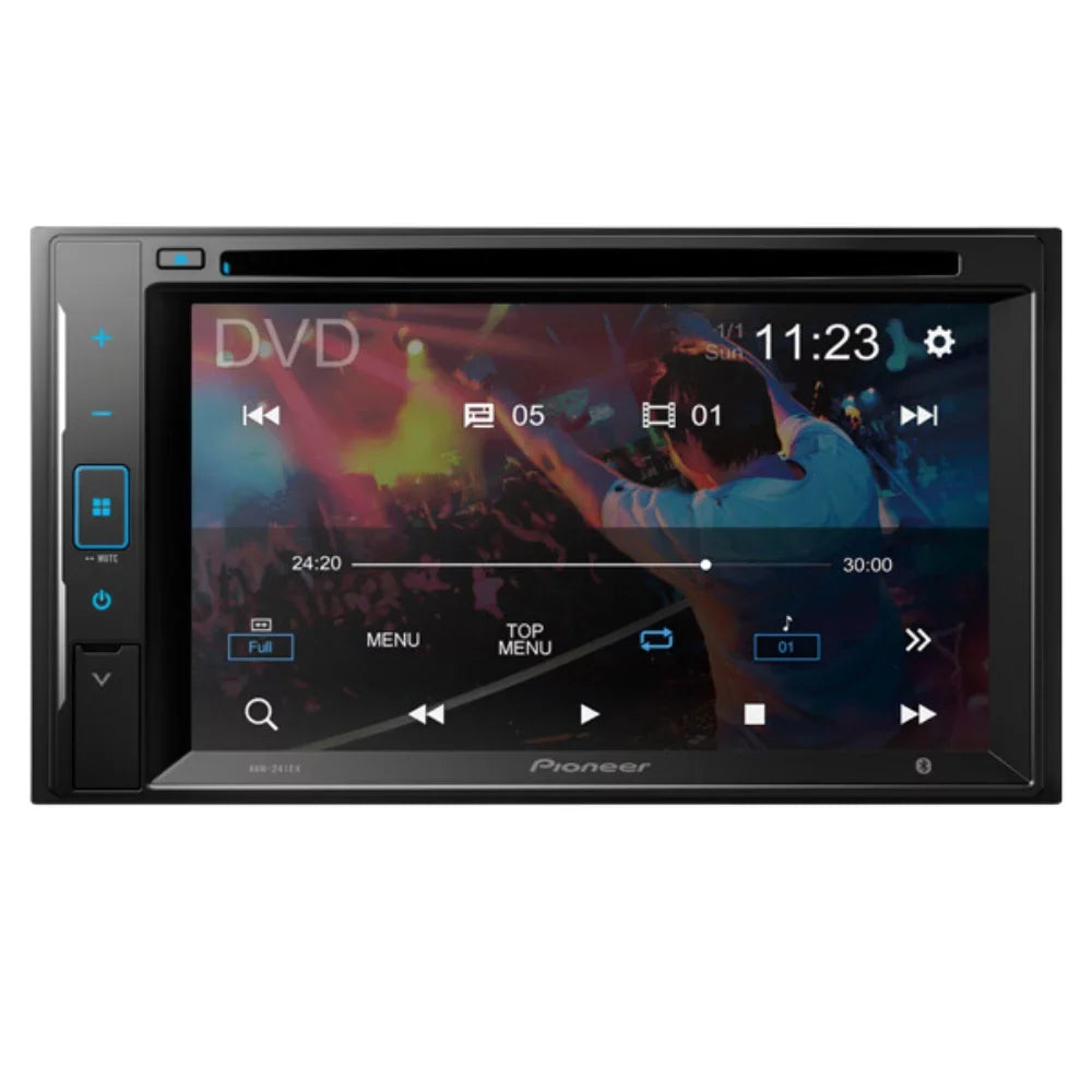 KIT2541 Bundle with Pioneer Multimedia DVD Car Stereo and Installation Kit - for 2009-2012 Ford F-150 Base Model / Bluetooth Touchscreen, Backup Camera, Double Din Dash Kit - Exclusive Design
