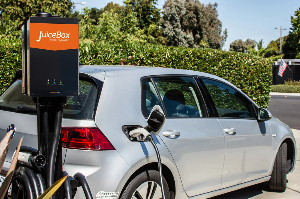 Stylish JuiceBox Pro 40 Electric Car Smart Home Charging Station