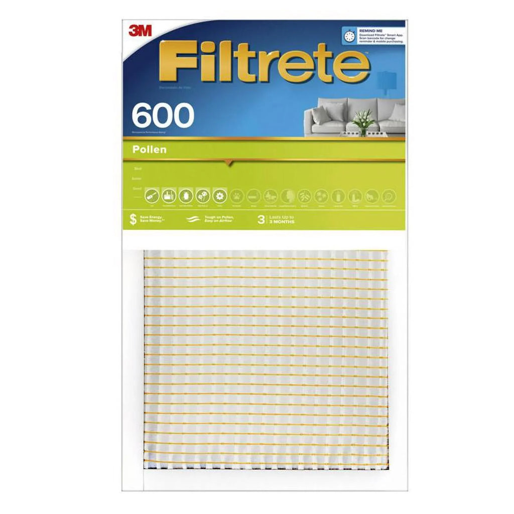 Stylish 3M Filtrete 12 in. W X 24 in. H X 1 in. D 7 MERV Pleated Air Filter 1 pk