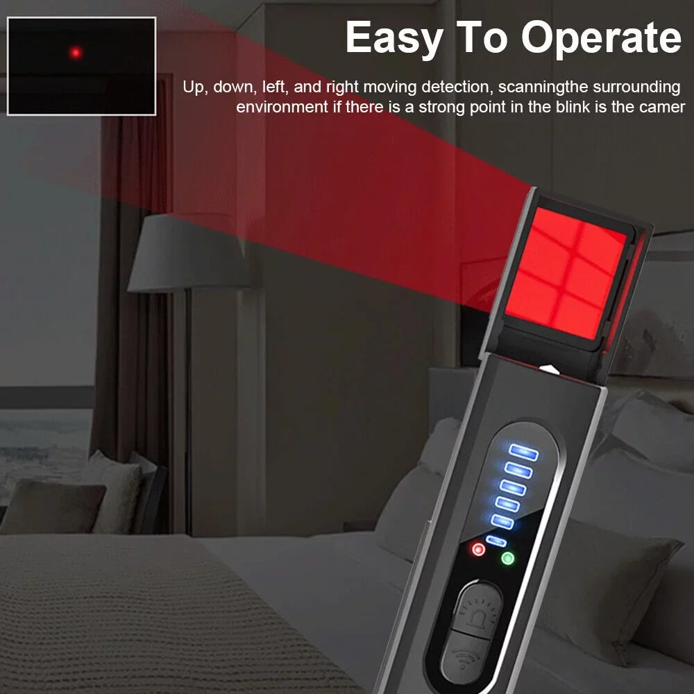 JahyElec Smart Signal Gear Anti-spy Hidden Camera Detector - RF Audio Detection Device