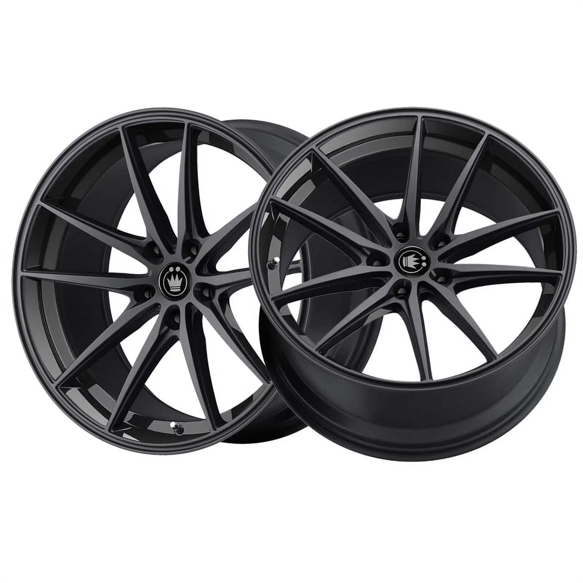 Stylish Konig 37B Oversteer 16x7.5 5x100 +45et Gloss Black Wheel