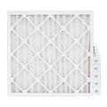 Stylish 18x18x2 MERV 11, MPR 1000 Pleated AC Furnace 2" Air Filters by Pamlico. Quantity 6. Actual Size: 17-3/4 x 17-3/4 x 1-3/4