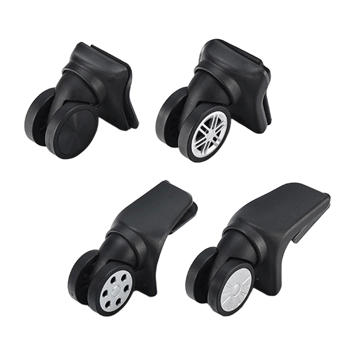 4x Replacement Luggage Suitcase Wheels Durable for Luggage Trolley Case Bags - Exclusive Design