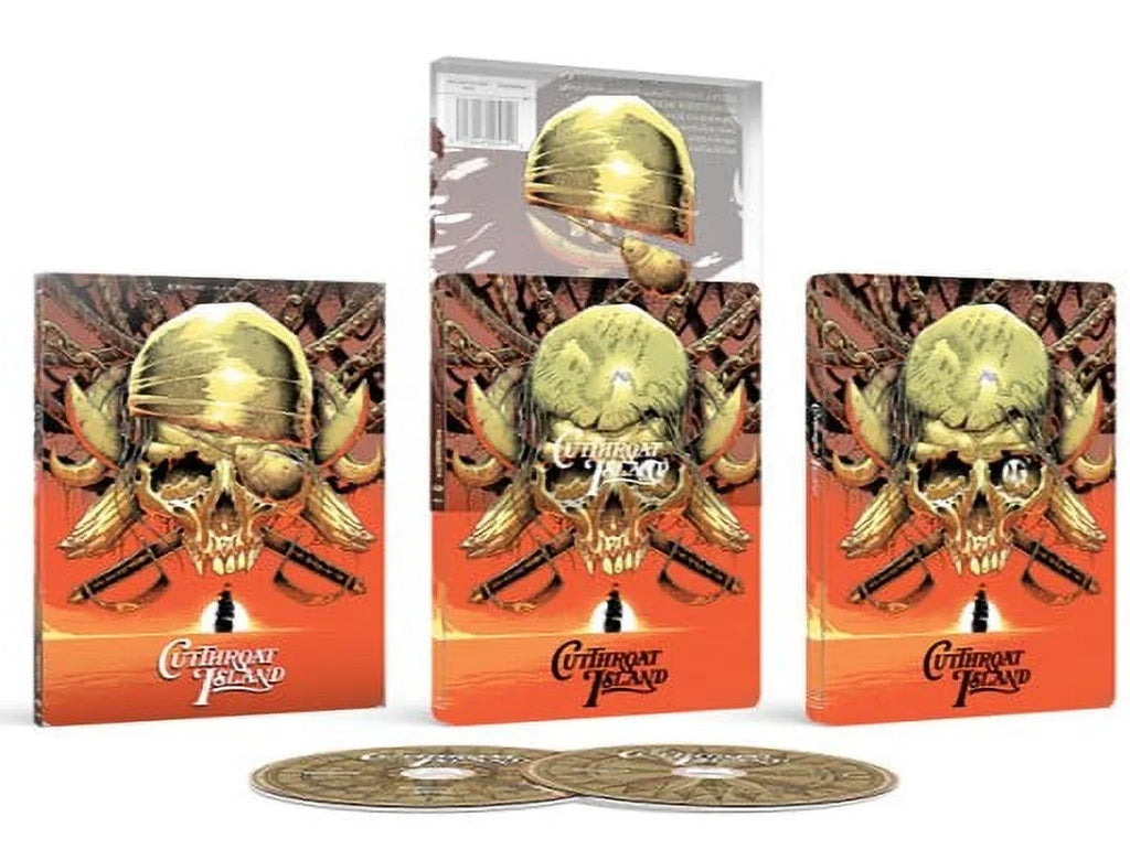 Stylish Cutthroat Island (Steelbook) (Walmart Exclusive) (4K Ultra HD + Blu-Ray + Digital Copy)
