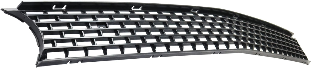 Stylish Grille Assembly Compatible with DODGE CHALLENGER 2015-2017 Textured Black SRT Hellcat Model
