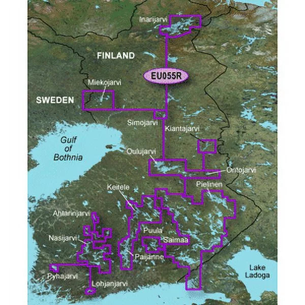 Garmin BlueChart g3 HD - HXEU055R - Finnish Lakes - microSD/SD - Exclusive Design