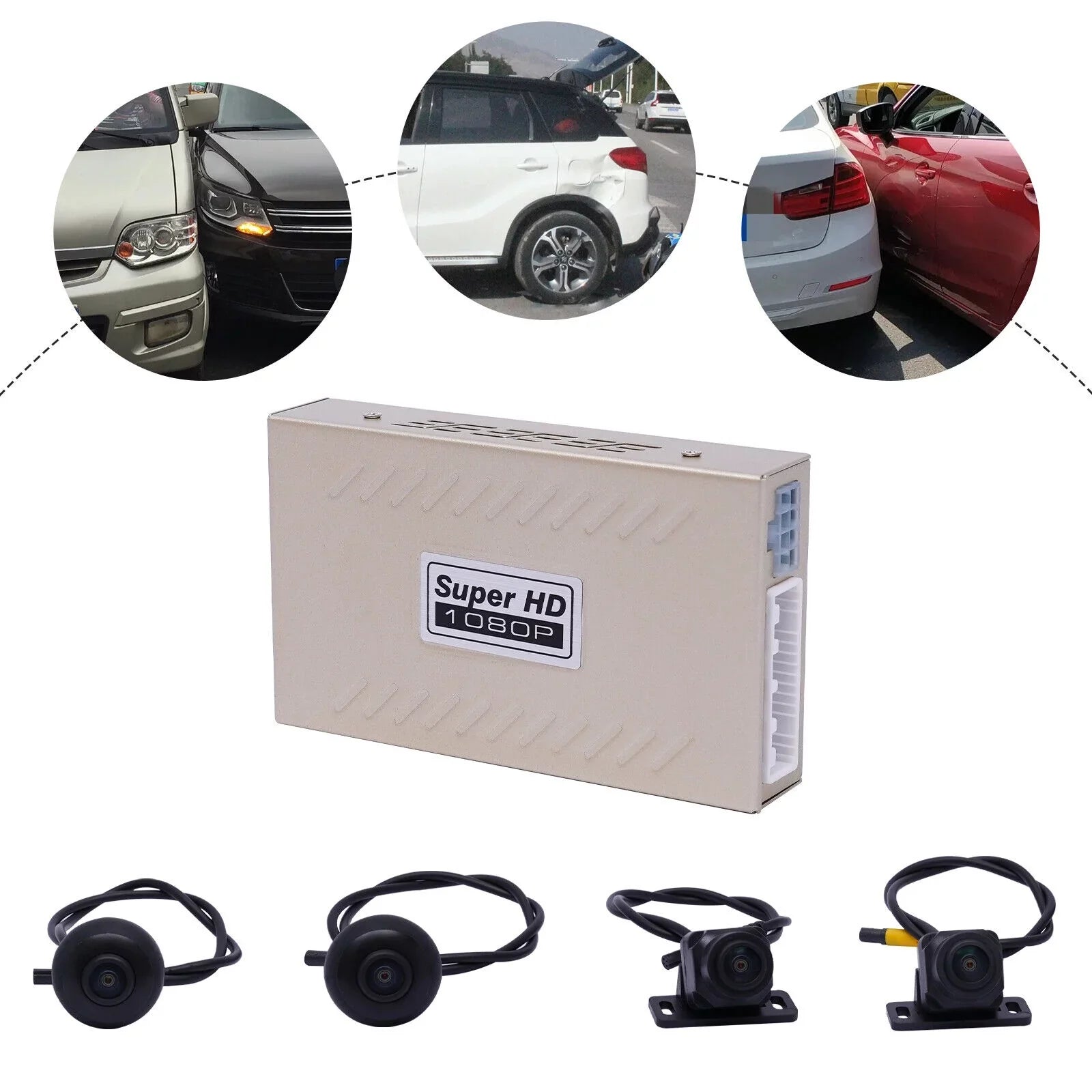 TOOL1SHOoo 360 Â° Night Vision Recorder Super Night Vision Car Camera Parking Monito