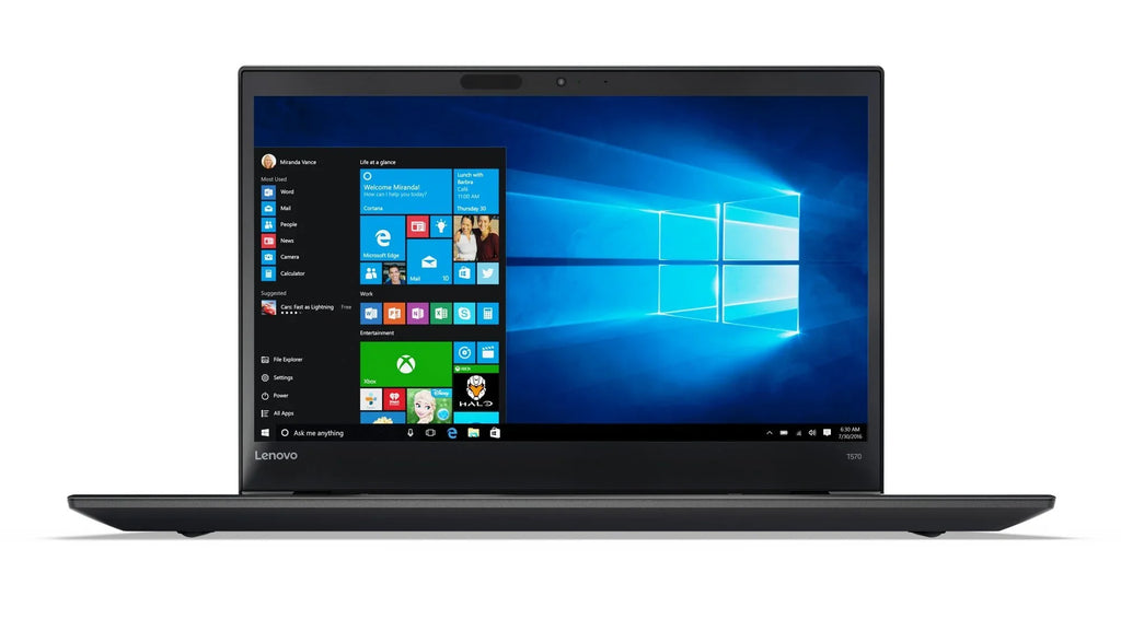 ThinkPad T570 15.6-Inch FHD Laptop ( i5, 12GB RAM, 256GB, Windows 10 Pro) - 20HAS23200