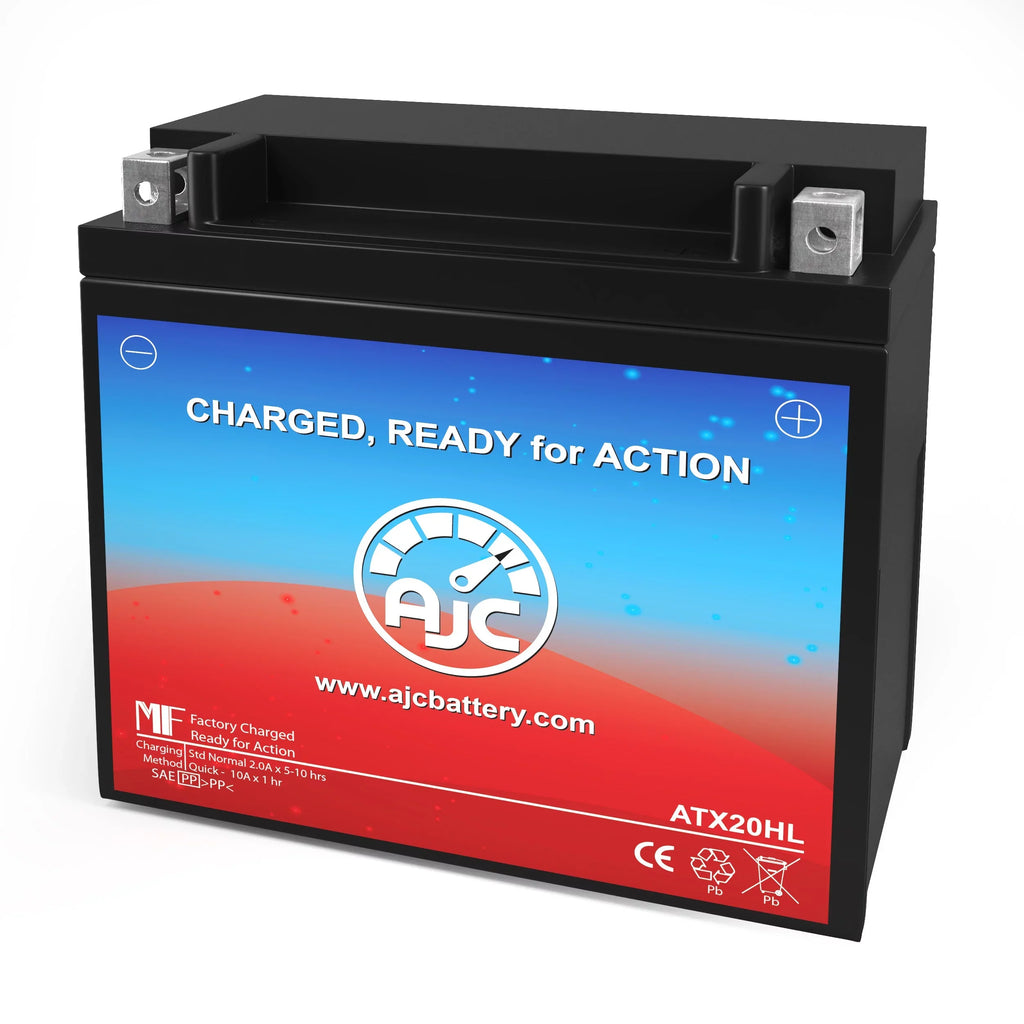 AJC Battery Compatible with Kawasaki (Jet Ski) JS300 300CC Personal Watercraft Replacement Battery (1986-1988)