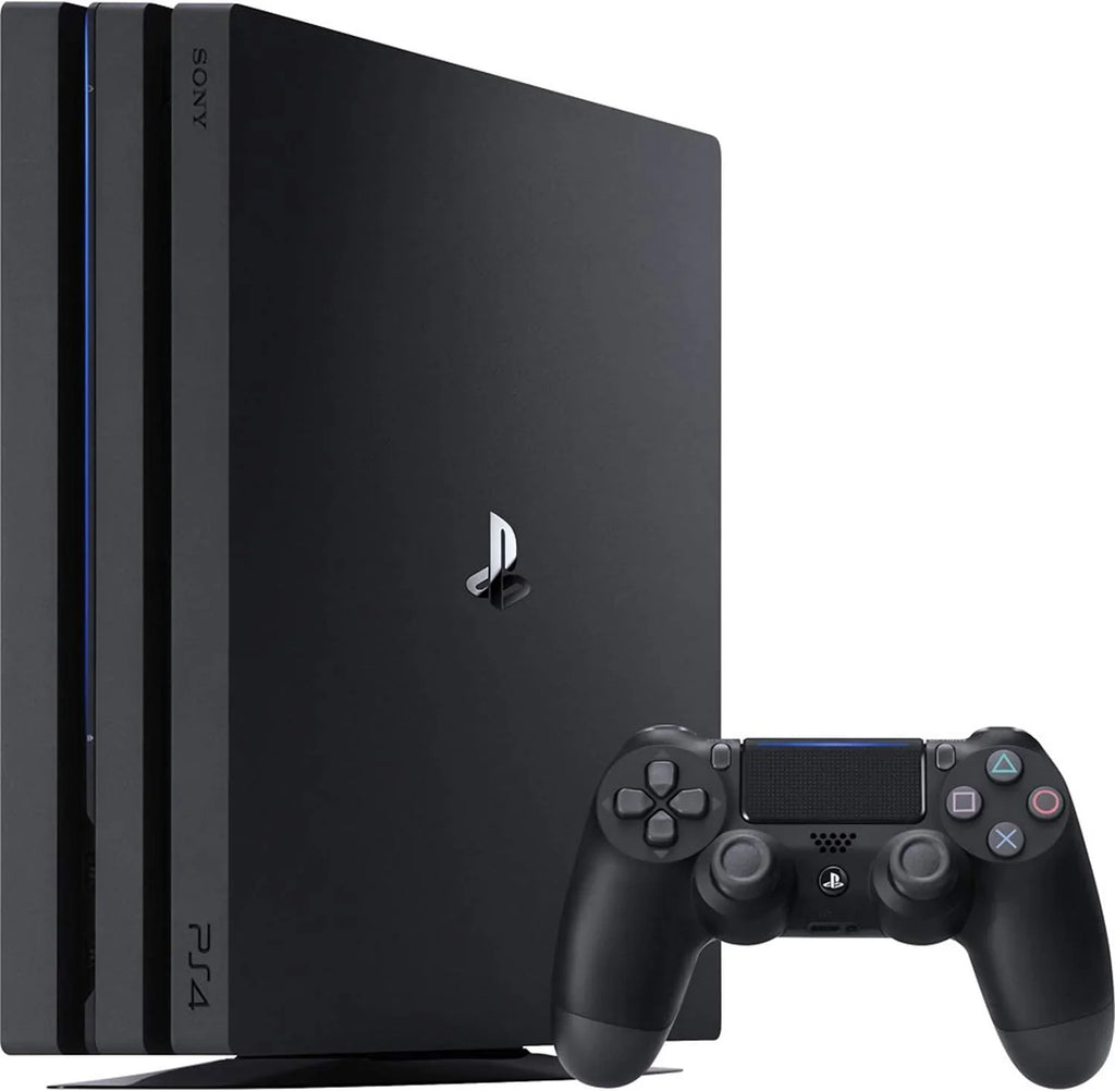 Sony PlayStation 4 Pro 1TB Black Gaming Console + G11-A Earbuds With Microphone BOLT AXTION Bundle Like New