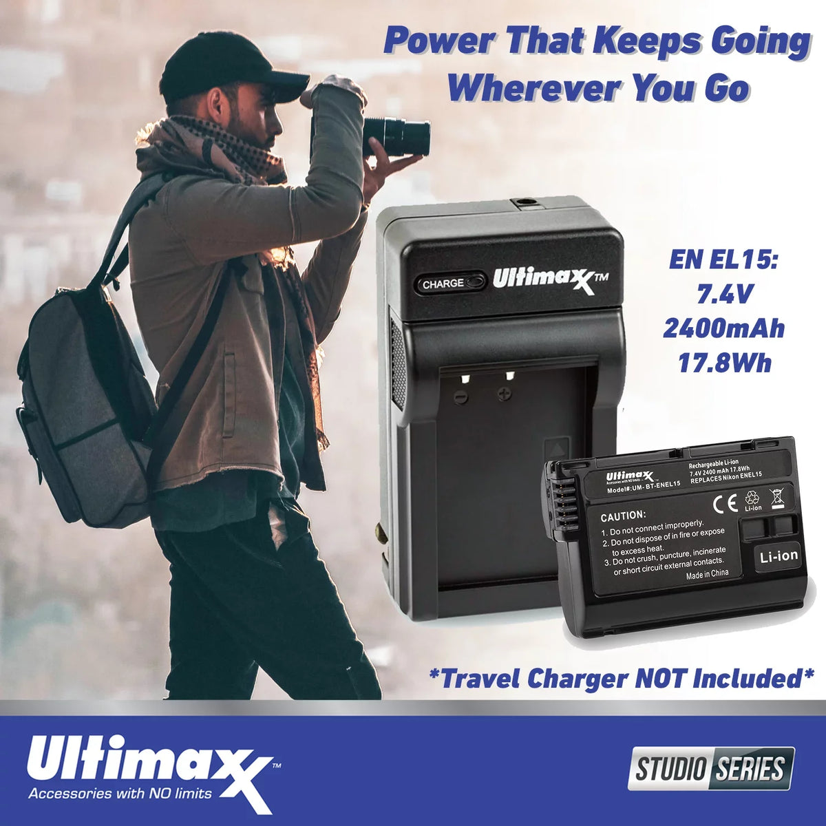 Ultimaxx Starter Bundle + Nikon Z5 Mirrorless Digital Camera (Body Only) + SanDisk 64GB Extreme Memory Card, 1x Replacement Battery (2400 mAh) & More (21pc Bundle)