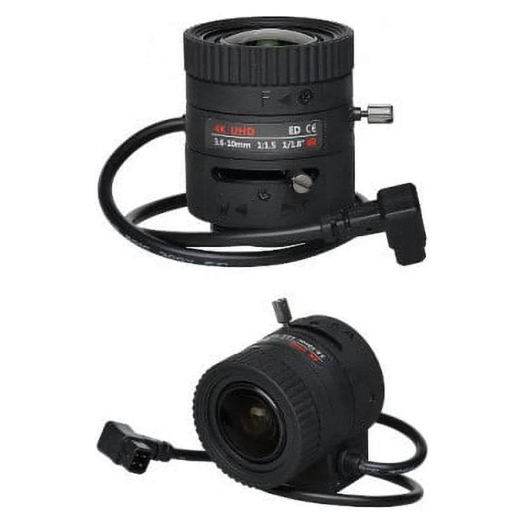 4K UHD DC Auto Iris CCTV Mega Pixel Lens 3.6-10mm Vari Focal IR Corrected