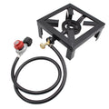 Andoer Portable Fire Control Stove, 8KW Gas Boiling Ring Cast Iron Cooker - Exclusive Design