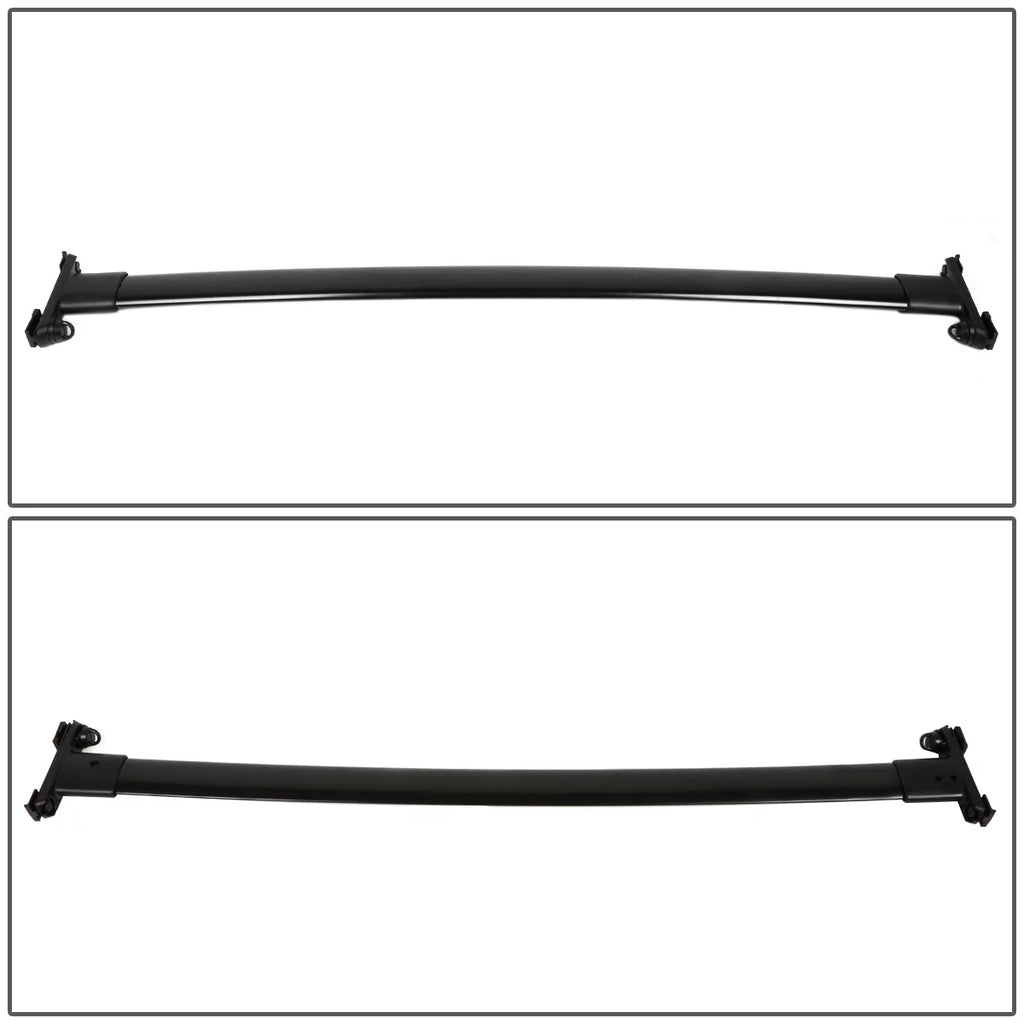 DNA Motoring RR-FEX11 For 2011 to 2015 Ford Explorer Pair Aluminum OE Style Roof Rack Top Crossbars (Black Coated) - Exclusive Design