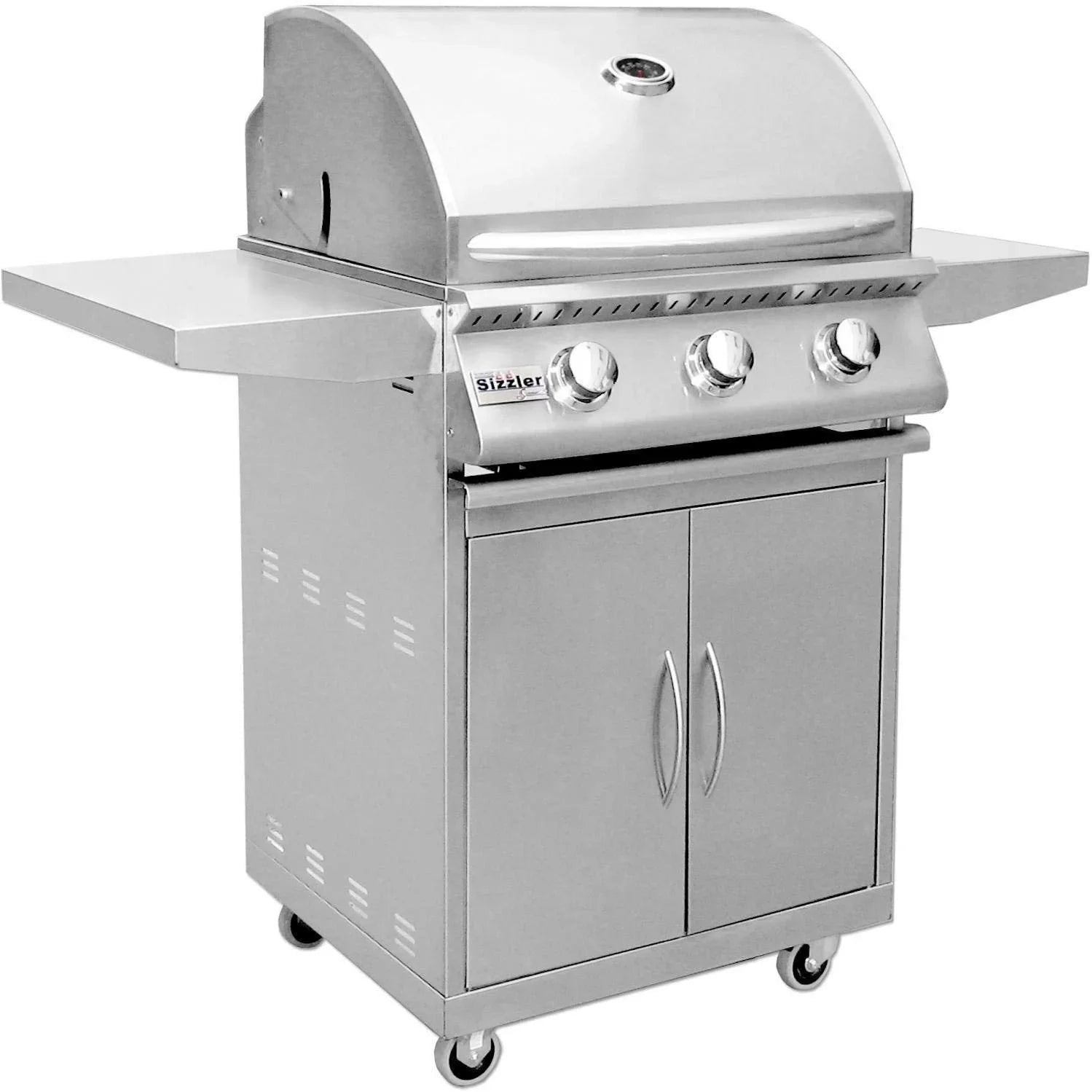 Stylish Summerset Sizzler Series Gas Grill On Cart, 26-Inch, Liquid Propane
