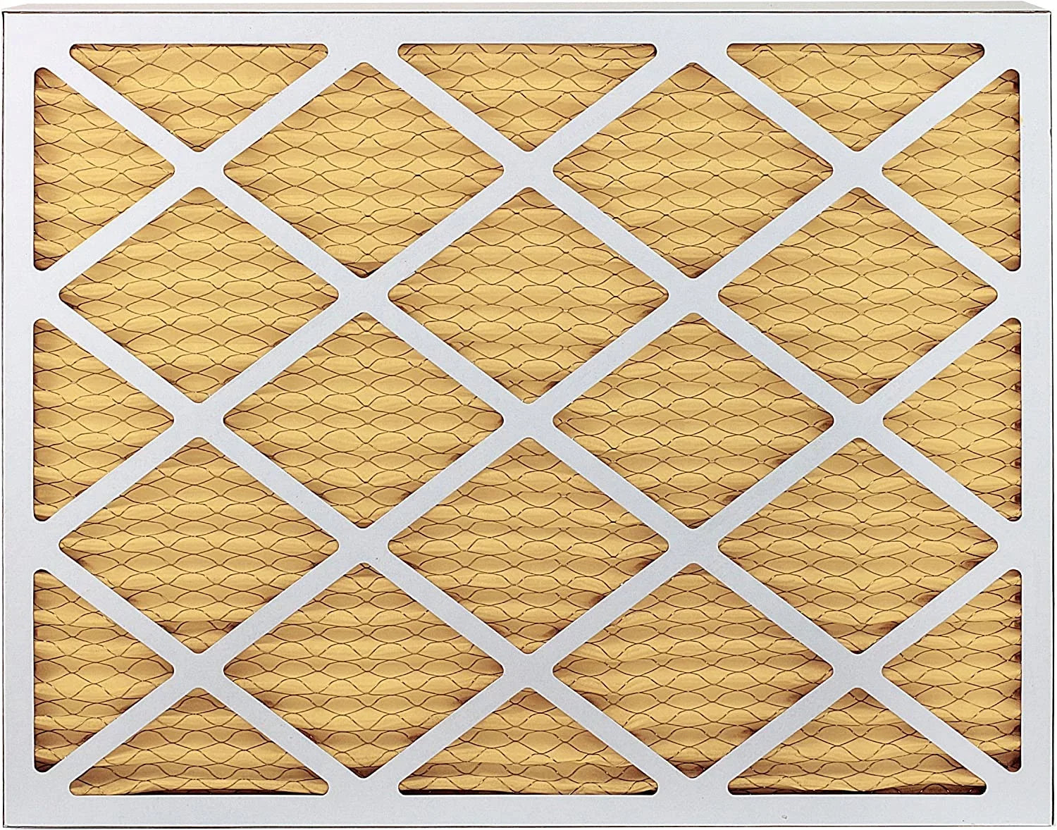 Filterbuy 17x21x1 MERV 11 Pleated HVAC AC Furnace Air Filters (6-Pack) - Exclusive Design