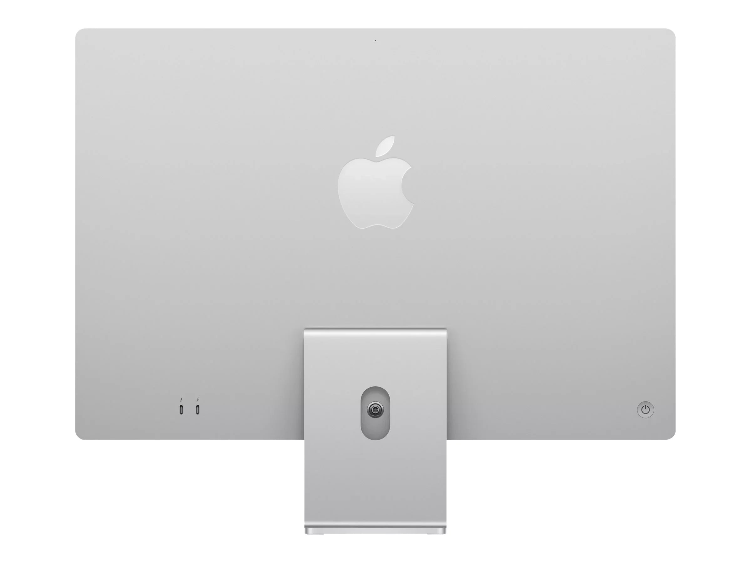 Apple iMac with 4.5K Retina display - All-in-one - M1 - RAM 8 GB - SSD 256 GB - M1 7- GPU - WLAN: Bluetooth 5.0, 802.11a/b/g/n/ac/ax - macOS Monterey 12.0 - monitor: LED 24" 4480 x 2520 (4.5K) - keyboard: US - silver