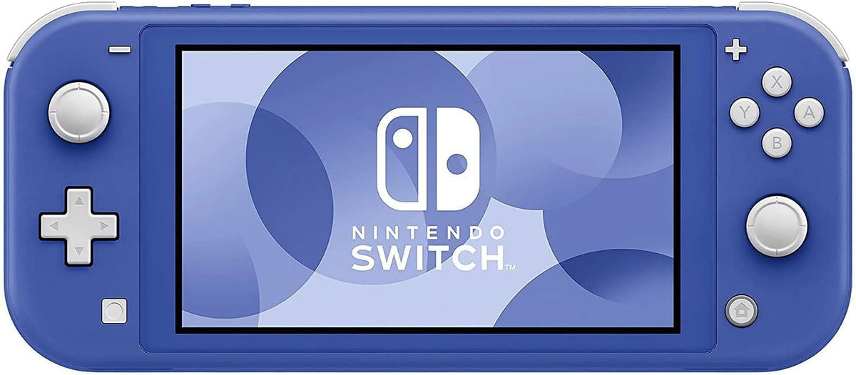 Nintendo Switch Lite Blue - 5.5" Touchscreen Display, Built-in Plus Control Pad, Built-in Speakers, 802.11ac WiFi, Bluetooth, Bundle with Carrying Case + USB cable