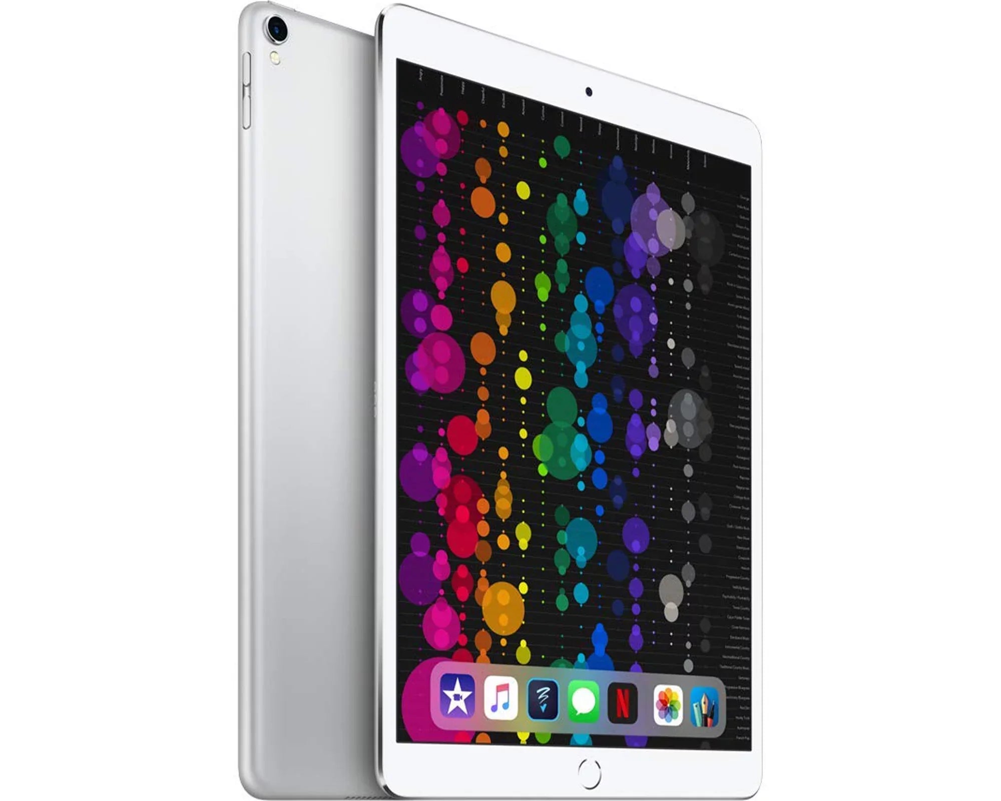 Restored Apple iPad Pro 256GB Wi-Fi + 4G LTE Unlocked, 10.5 - Silver (Refurbished)