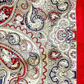 Paisley Scarlet Brown Wild Rag - Exclusive Design