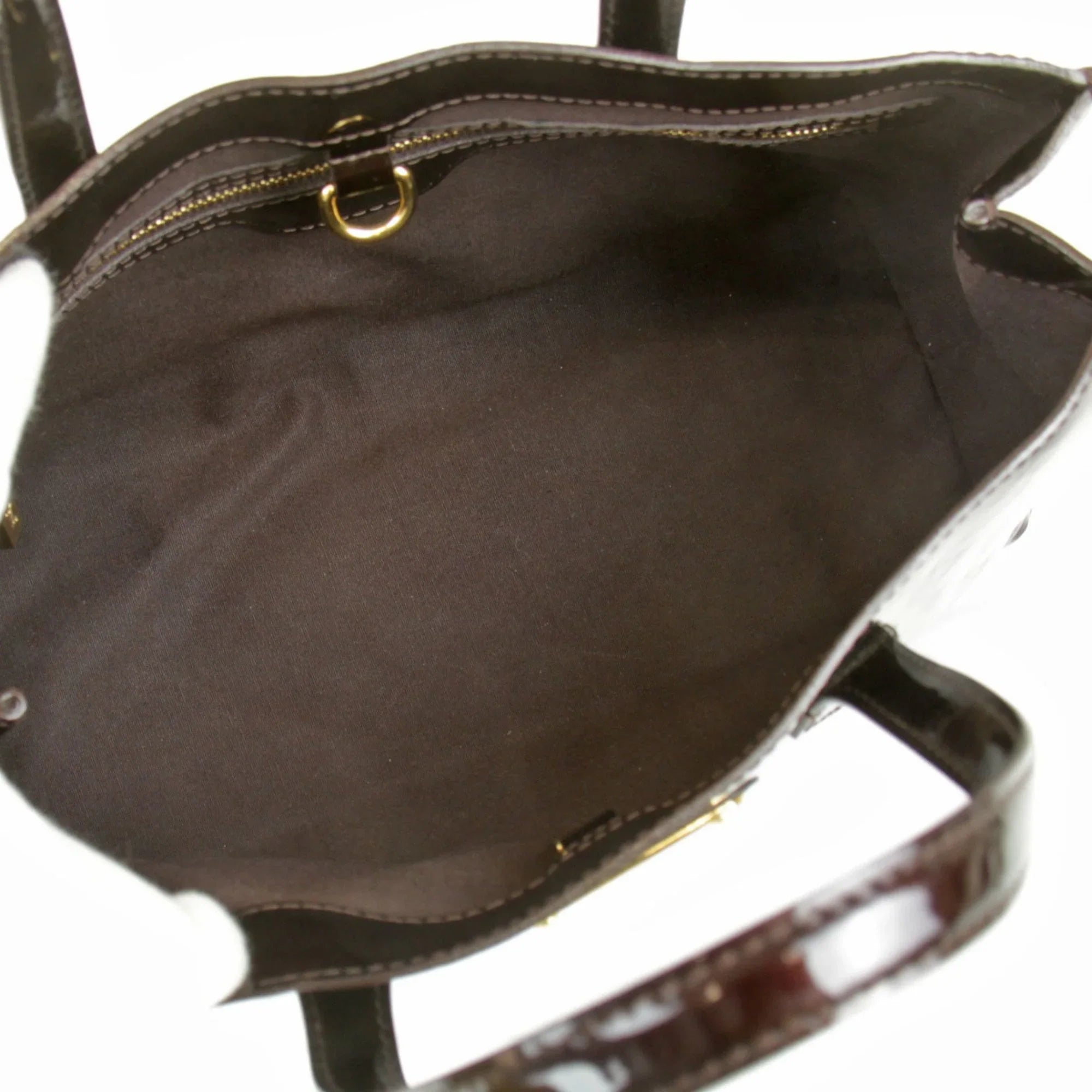 Pre-Owned LOUIS VUITTON Wilshire PM M93641 Handbag Monogram Vernis Amarant Women's (Good)