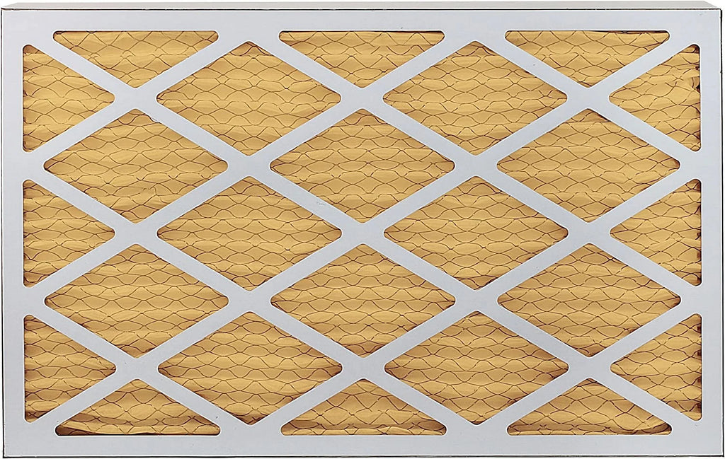 Filterbuy 16x25x2 MERV 11 Pleated HVAC AC Furnace Air Filters (2-Pack) - Exclusive Design