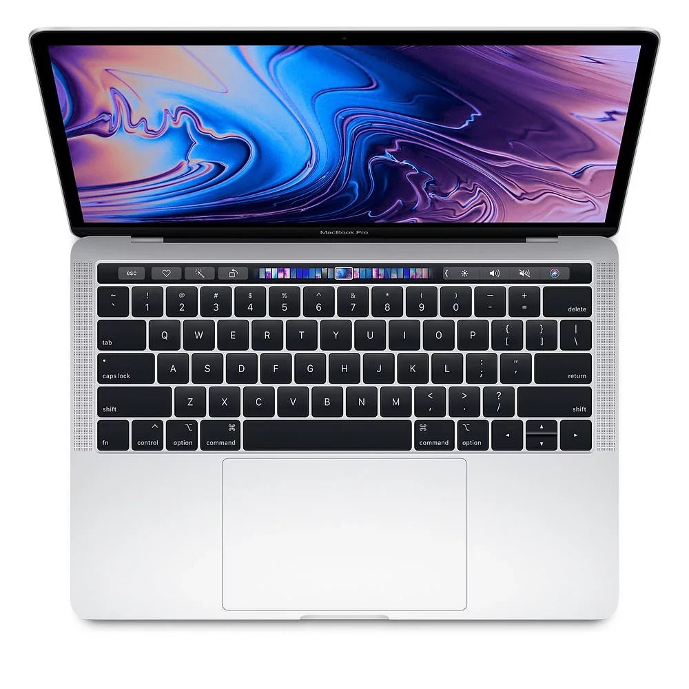 Apple A Grade Pro 13.3-inch (Retina, Silver, Touch Bar) 1.4Ghz Quad i5 (2019) MUHQ2LL/A 256GB SSD 8GB Memory 2560x1600 Display Mac OS Big Sur Power Adapter Included