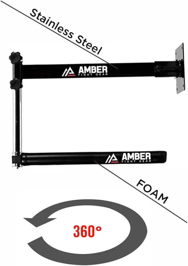 Boxing Rapid-Reflex Trainer for Speed and Precision - Heavy Duty Steel Construction with 16 Adjustable Settings - Perfect for Home Gym or Commercial Use - Exclusive Design