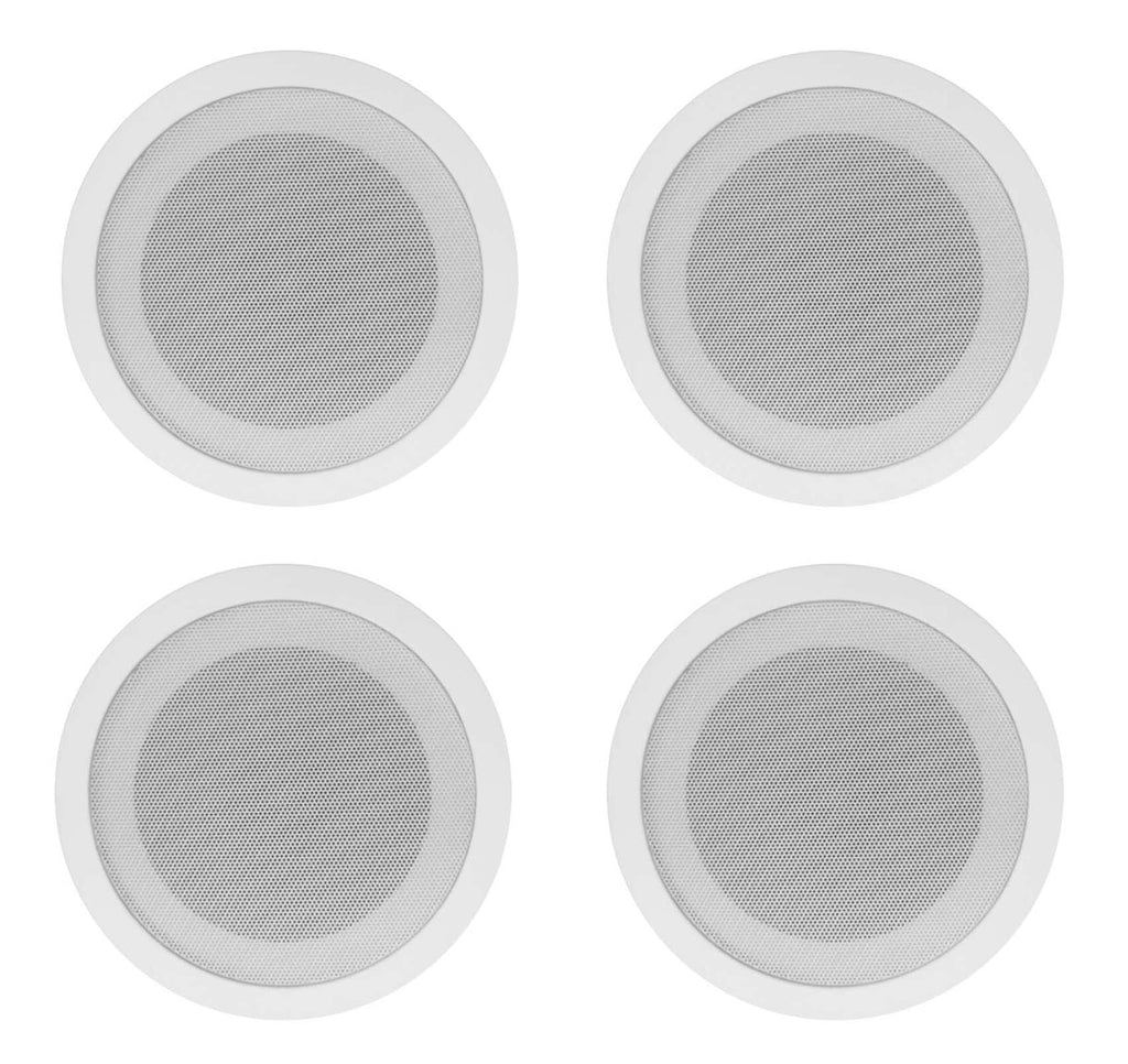 JBL 2-Channel Amp+24) White 5" Ceiling Speakers For Restaurant/Bar/Office/Hotel