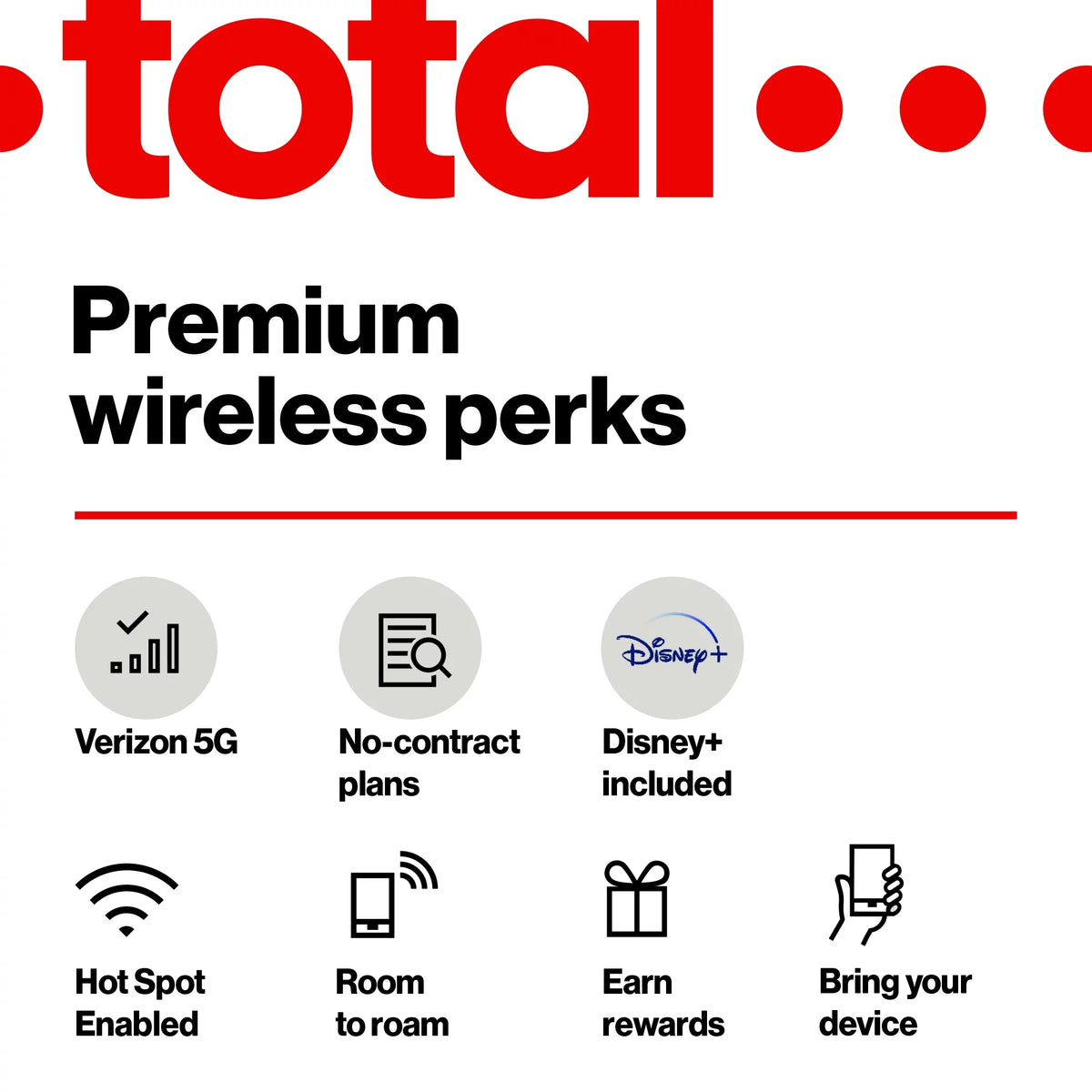 Total By Verizon Apple iPhone 15 Pro, 256GB, Natural - Prepaid Smartphone
